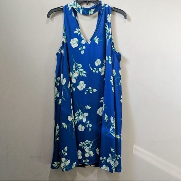 PEACH LOVE CALIFORNIA Floral Printed Halter Dress - Picture 3 of 5